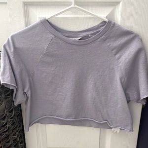ASOS Topshop Lavender Crop Top
